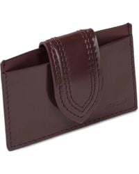 Jacquemus - The Bambino Stitched Tab Wallet - Lyst