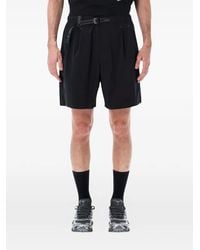 and wander - Pleat-Detail Shorts - Lyst