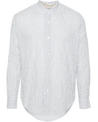 Eleventy - Stripped Longsleeved Shirt - Lyst