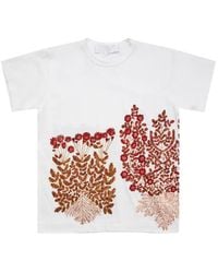 Comme des Garçons - Fumi Imamura Floral-Print T-Shirt - Lyst