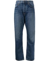 Agolde - Parker Straight-Leg Jeans - Lyst