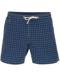 MC2 Saint Barth - Lighting Micro Paisley-Print Drawstring Swim Shorts - Lyst
