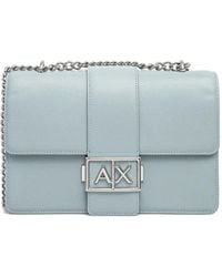 ARMANI EXCHANGE - Logo-plaque Crossbody Bag - Lyst
