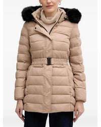 Geox - Catria Hooded Puffer Jacket - Lyst
