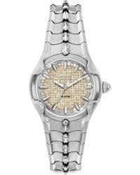 DIESEL - Stainless Steel Pave 32Mm Watch - Lyst