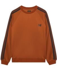 Needles - Logo-embroidered Jersey Sweatshirt - Lyst
