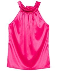 GIADA CURTI - Top Con Cuello Desbocado - Lyst