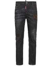 DSquared² - Jean Slim Cool Guy À Effet Usé - Lyst
