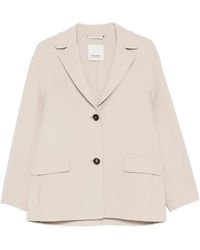 Max Mara - Melfi Notched-Lapel Button-Fastening Coat - Lyst