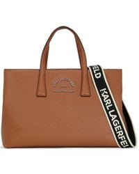 KARL LAGERFELD - Rue St-Guillaume Satchel Bag - Lyst