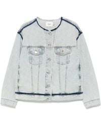B+ AB - Veste En Jean - Lyst