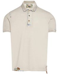 Bob - Embroidered Piqué Polo Shirt - Lyst