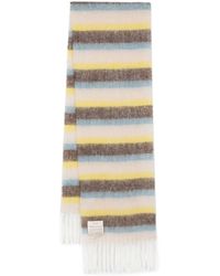 Alysi - Striped Intarsia-knit Scarf - Lyst