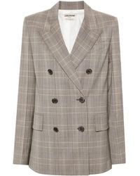Zadig & Voltaire - Vaena Double-Breasted Blazer - Lyst