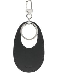 Coperni - Oval-Shaped Leather Keyring - Lyst