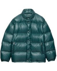 Prada - Gefütterte Jacke mit Triangel-Logo - Lyst