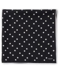 Prada - Silk Scarf - Lyst