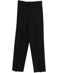 Jil Sander - Pantalon À Taille Ceinturée - Lyst