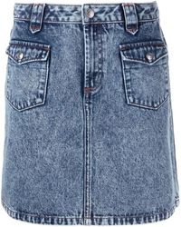A.P.C. - Gonna Manue In Denim - Lyst