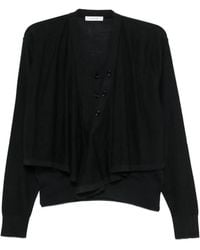 Lemaire - Geknöpfter Trompe L'Oeil Cardigan - Lyst