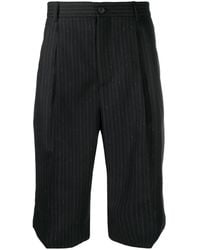Ferragamo - Bermuda Sartoriali A Righe - Lyst