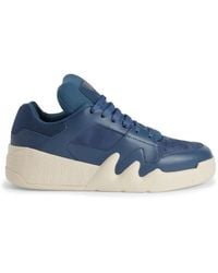 Giuseppe Zanotti - Talon Low-Top Leather Sneakers - Lyst