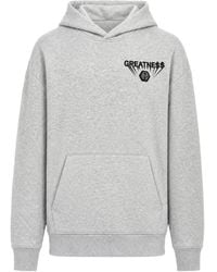 Philipp Plein - Fleece Hoodie Greatness - Lyst