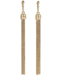 Balmain - Pendientes De Borla De Latón - Lyst