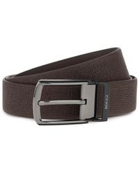 BOGGI - Reversible Leather Belt - Lyst