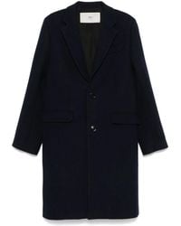 Ami Paris - Wool Single-Breasted Coat - Lyst