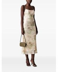 Bardot - Adoni Floral-Print Sequin-Embellished Midi Dress - Lyst