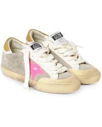 Golden Goose - Super-Star Star-Patch Sneakers - Lyst