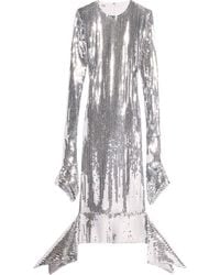 Ami Paris - Sequin-embellished Midi Dress - Lyst