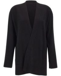 Elena Miro - Cardigan À Fente Latérale - Lyst