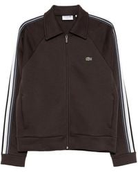 Lacoste - ストライプ ジップ シャツ - Lyst