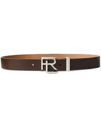 Ralph Lauren - Rl Leather Belt - Lyst