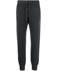 Brunello Cucinelli - Ribbed-knit Cashmere Track Pants - Lyst