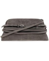 Moschino - Large Tie Me Clutch Bag - Lyst