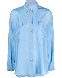 Forte Forte - Long-sleeves Buttoned Silk Shirt - Lyst