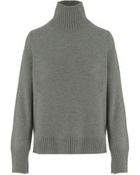 Allude - Pull À Col Roulé - Lyst