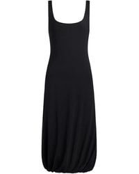 12 STOREEZ - Square-Neck Midi Dress - Lyst