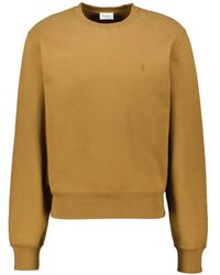 Saint Laurent - Embroidered Sweatshirt - Lyst