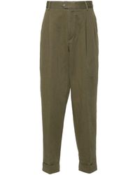 PT Torino - Pleat-detailed Twill Chino Trousers - Lyst