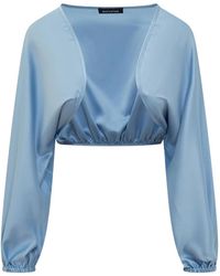 ACTUALEE - Hemd Aus Satin - Lyst
