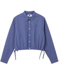 Chocoolate - Chemise En Coton À Carreaux - Lyst