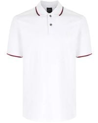 ARMANI EXCHANGE - Logo-Print Polo Shirt - Lyst