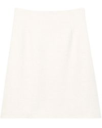 St. John - Tweed Mini-Rok - Lyst