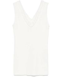 P.A.R.O.S.H. - Bead-Embellished Tank Top - Lyst