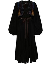 Kolor - Panelled Drawstring Dress - Lyst
