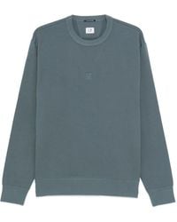 C.P. Company - Sudadera con cuello redondo y logo - Lyst